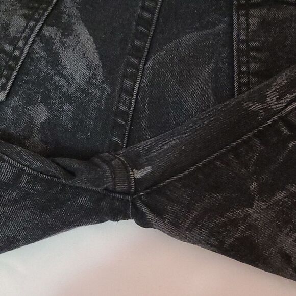 Reason supply co Ribbed Distressed Mulberry Moto Jeans Slim Fit Size 28 x 30 - Picture 11 of 12